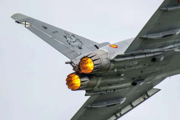 Eurofighter Typhoon w Leuwardeen — Zdjęcie stockowe