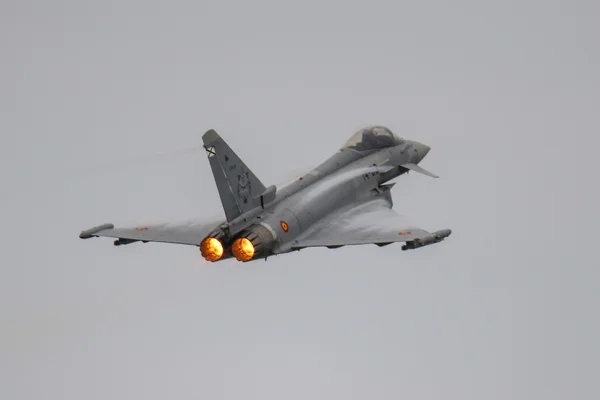 Eurofighter 태풍 Leuwardeen에 — 스톡 사진