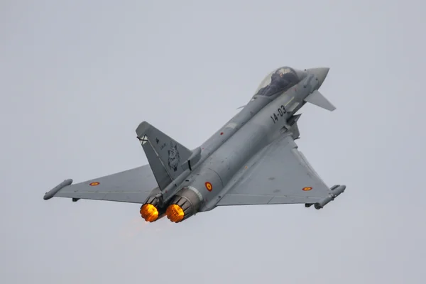 Eurofighter Typhoon w Leuwardeen — Zdjęcie stockowe