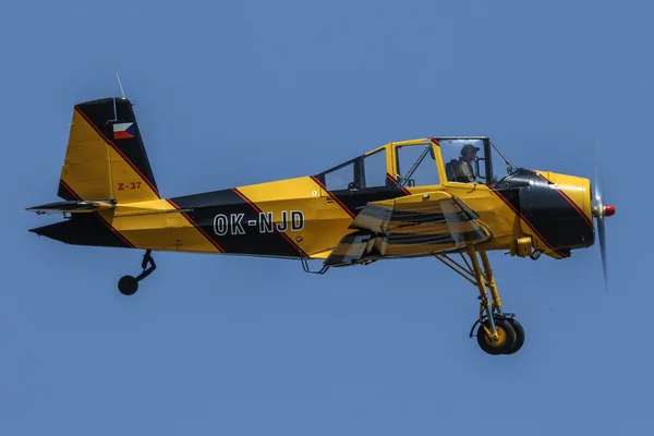 Zlin Z-37 Cmelak in Krakow Airshow 2016 — Stock Fotó