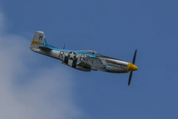 P51 Mustang v Krakově Airshow 2016 — Stock fotografie