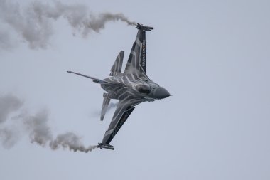 F-16 Belçika Demo Takımı Fairford'da