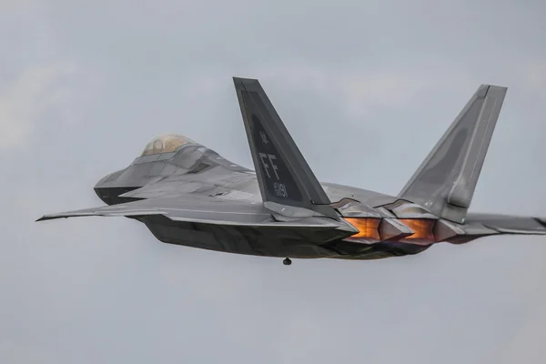 F-22 Raptor in Fairford — Stock Photo, Image