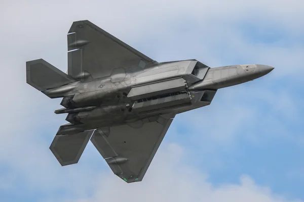 F-22 Raptor w mieście Fairford — Zdjęcie stockowe