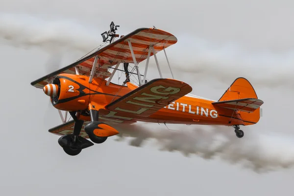 Breitling Wingwalkers w mieście Fairford — Zdjęcie stockowe