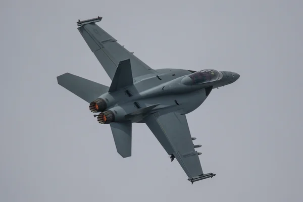 F-18 супер шершень в Fairford — стокове фото
