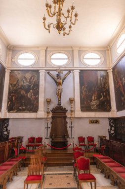 Split kentindeki 10.07.2021 Eski Şehir, Hırvatistan 'ın Split kentinde 10.076.2021