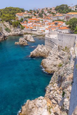 The old town of Dubrovnik city in Croatia