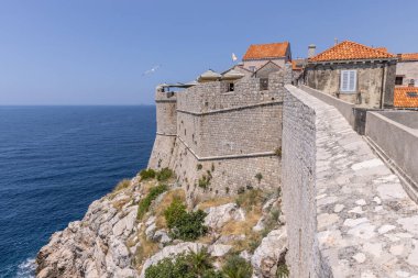 The old town of Dubrovnik city in Croatia
