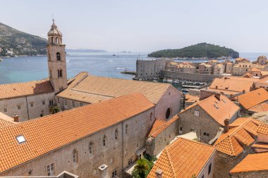 The old town of Dubrovnik city in Croatia