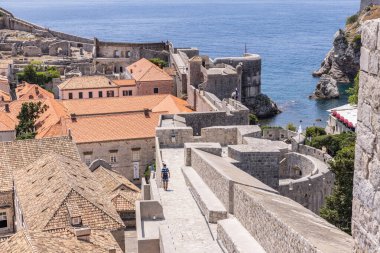 The old town of Dubrovnik city in Croatia