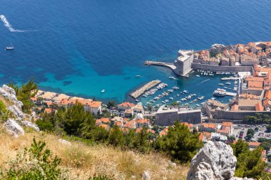 The old town of Dubrovnik city in Croatia