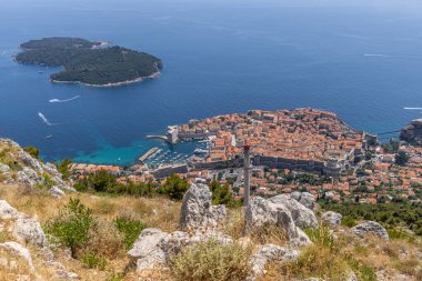 The old town of Dubrovnik city in Croatia