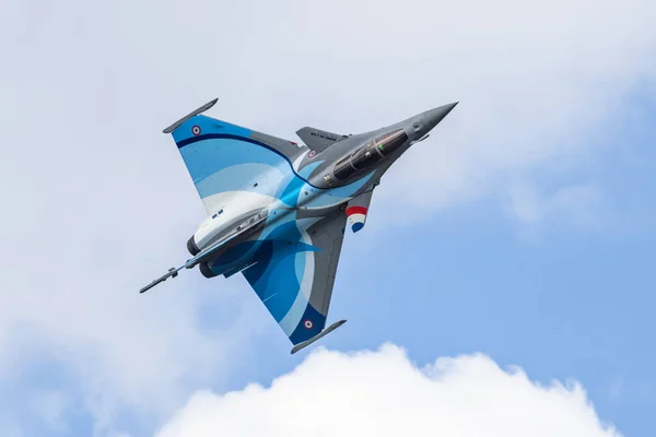 Gdynia Polska 2021 Dassault Rafale Display French Air Force 2021 — Zdjęcie stockowe