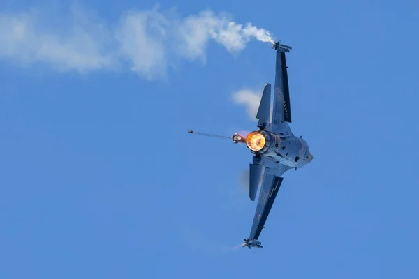 Gdynia Polen 2021 Solo Turk Demo Från Turkiets Flygvapen 2021 — Stockfoto