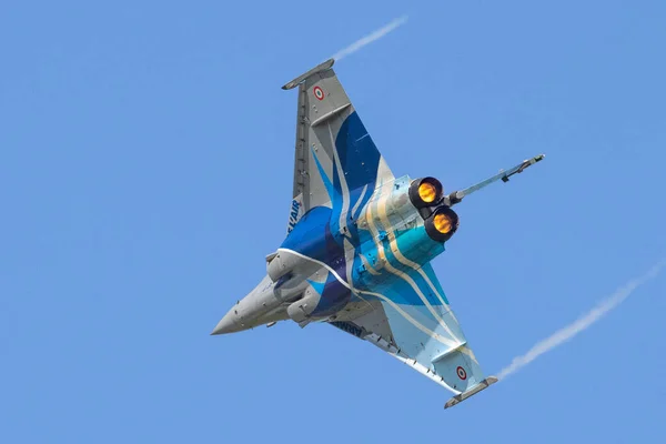 Gdynia Polska 2021 Dassault Rafale Display French Air Force 2021 — Zdjęcie stockowe