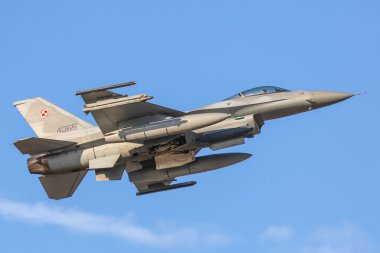 Polish F-16 clipart