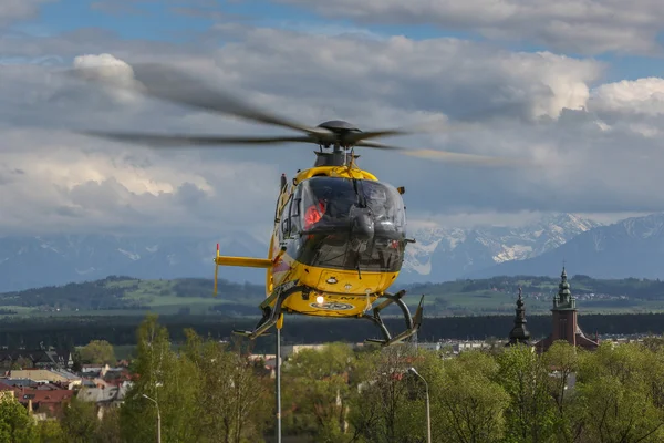 Helicóptero de emergência EC-135 — Fotografia de Stock