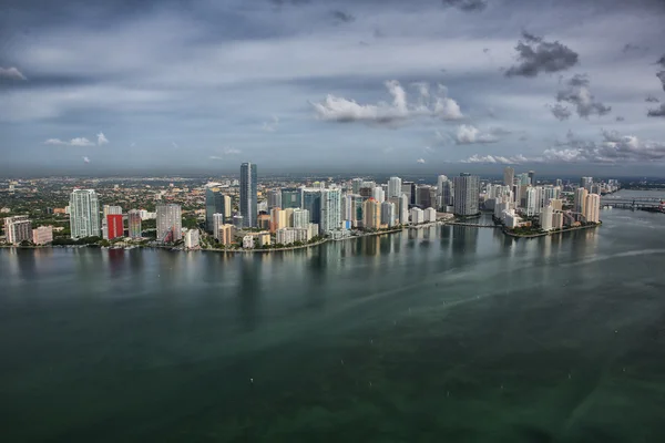 Aérea del centro de Miami — Foto de Stock