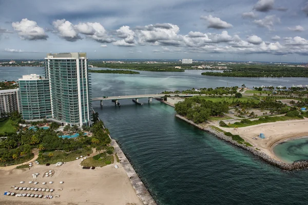 Letecký pohled na Fort Lauderdale — Stock fotografie