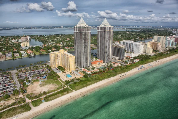 Fort Lauderdale havadan görünümü — Stok fotoğraf