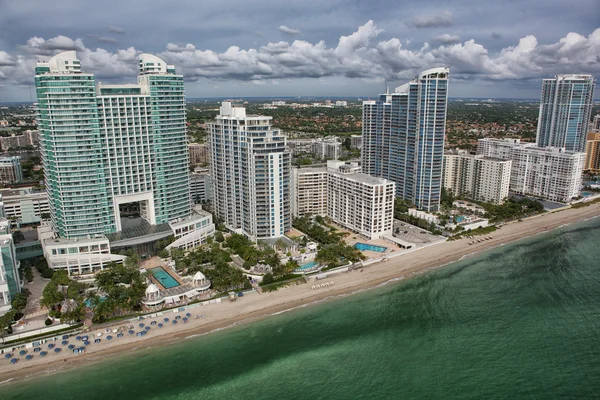 Fort Lauderdale Luftaufnahme — Stockfoto