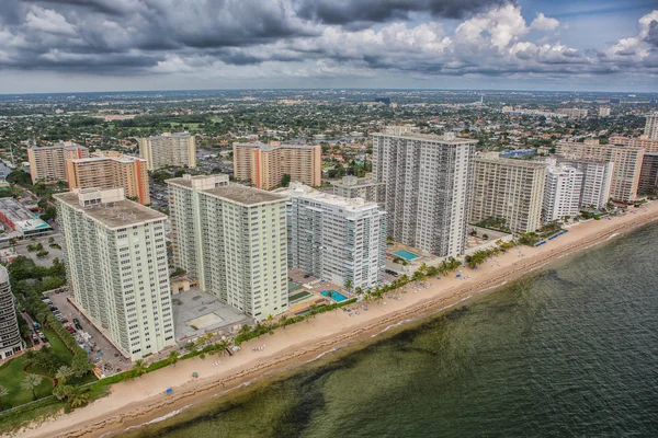 Fort Lauderdale vue aérienne — Photo