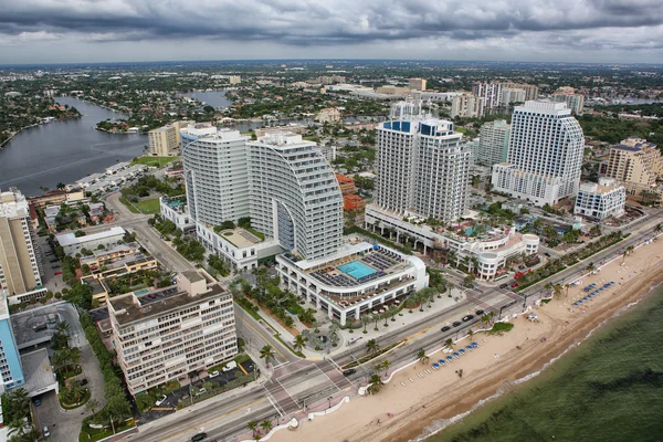 Fort Lauderdale Luftaufnahme — Stockfoto