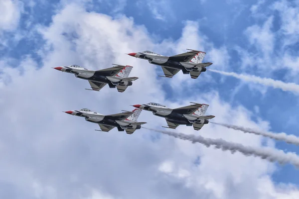 United States Luftwaffe Thunderbirds — Stockfoto