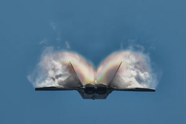 Equipo de demostración del F-22 Raptor — Foto de Stock