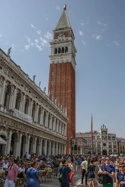 San marco placu w Wenecja - Włochy — Zdjęcie stockowe