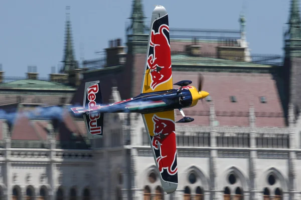 Red Bull Air Race в Будапешті — стокове фото