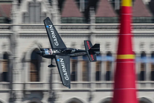 Red Bull Air Race в Будапешті — стокове фото