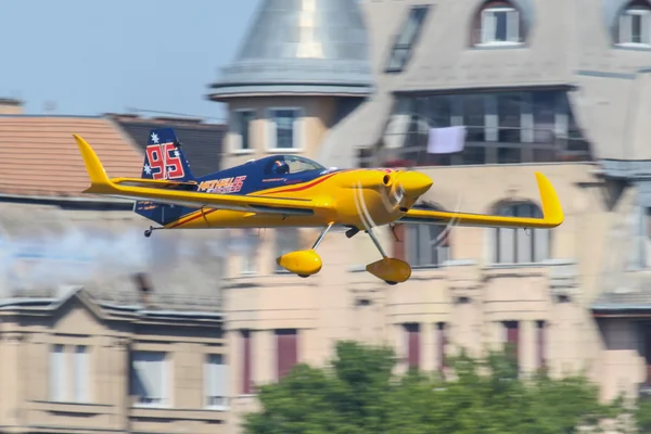 Red Bull Air Race в Будапешті — стокове фото