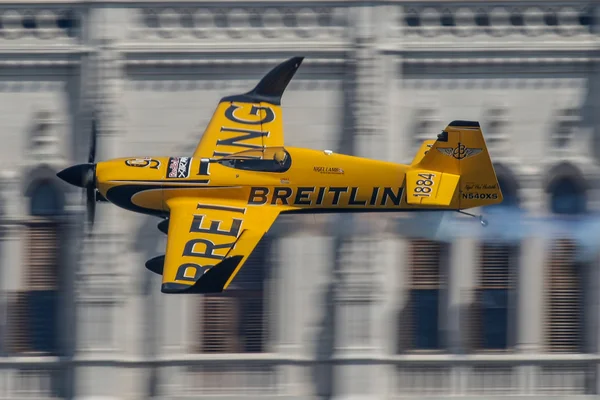 Red Bull Air Race en Budapest — Foto de Stock