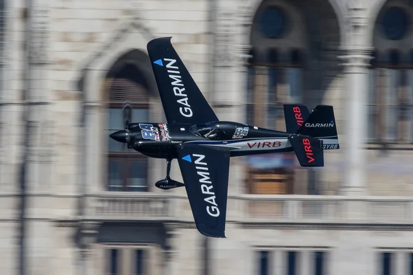 Red Bull Air Race i Budapest – stockfoto