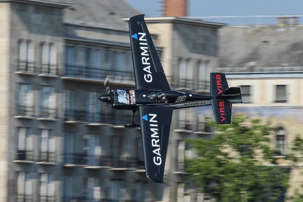 Red Bull Air Race i Budapest – stockfoto