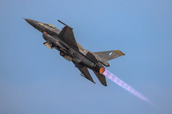 Belga F-16 Falcão de combate — Fotografia de Stock