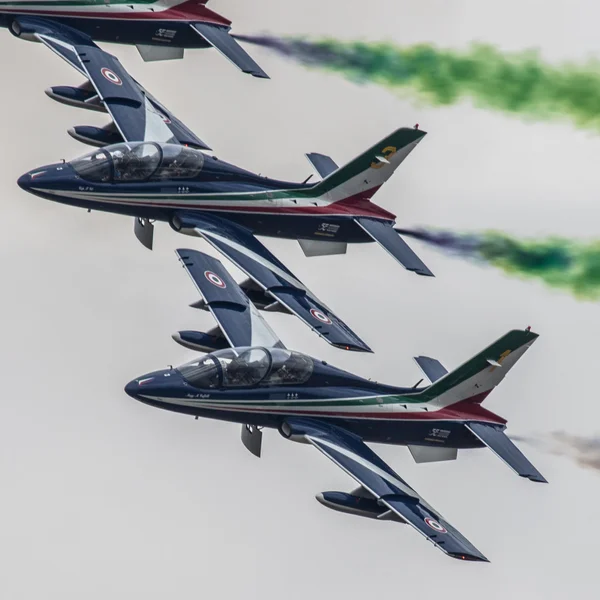 Frecce Tricolori Aerobatic Group — стокове фото
