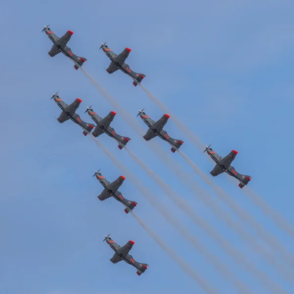 Orlik Aerobatic Team из Польши — стоковое фото