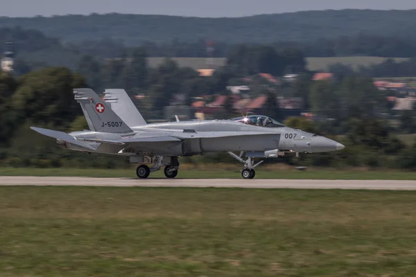 FA-18 Hornet Swiss Air Force — Stockfoto