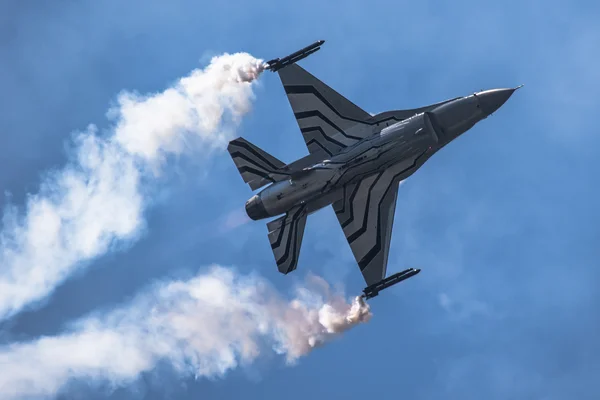 Equipo de demostración F-16 belga — Foto de Stock