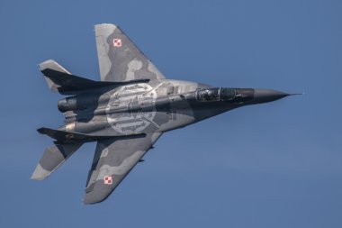 MiG 29 görüntü takım Polonya Hava Kuvvetleri