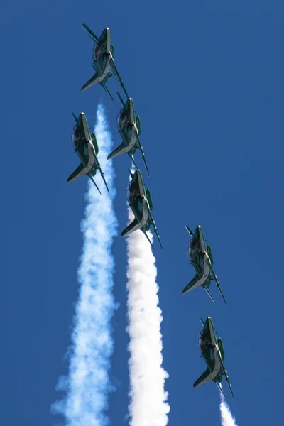 Saudi Hawks Display Team — Stockfoto