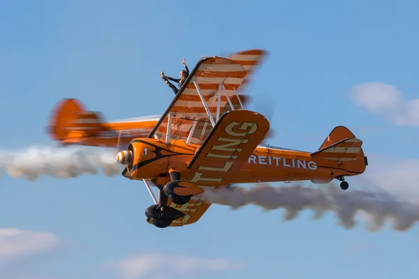 Breitling Wingwalkers in Rivolto — Stock Photo, Image