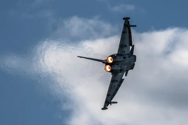 Eurofighter Typhoon av italienska flygvapnet — Stockfoto