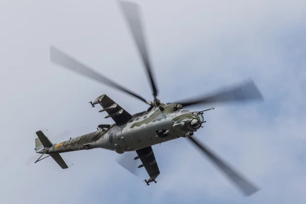 Mi-24 de la Fuerza Aérea Checa — Foto de Stock