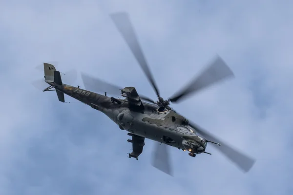 Mi-24 de la Fuerza Aérea Checa — Foto de Stock