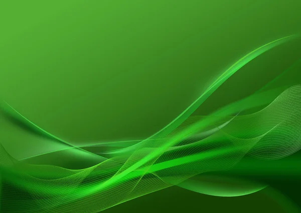 Ilustração abstrato verde fundo  . — Vetor de Stock