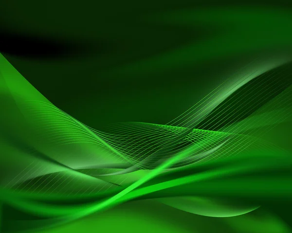 Fondo verde abstracto  . — Vector de stock